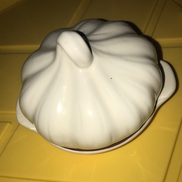 petite maison Kitchen Vintage Petite Maison Garlic Roaster Glazed